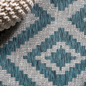 Sintra Diamond Tribal Indoor/outdoor Area Rug